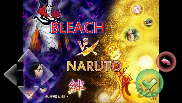 Bleach Vs Naruto(300 characters )