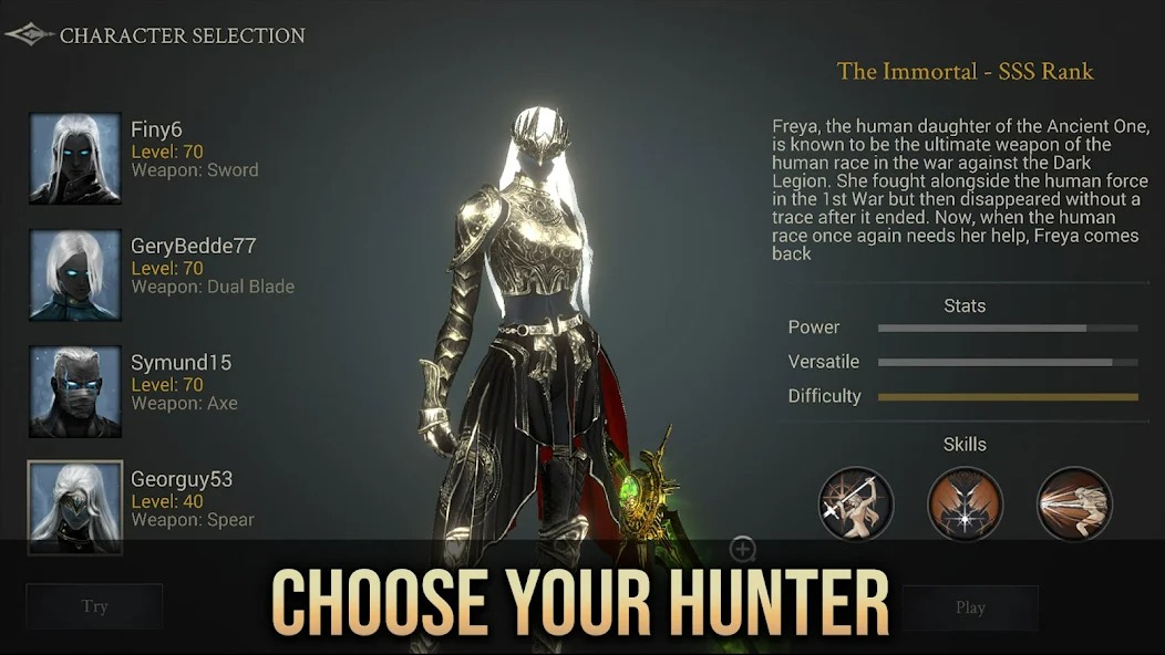 Demon Hunter Premium(Full Paid)
