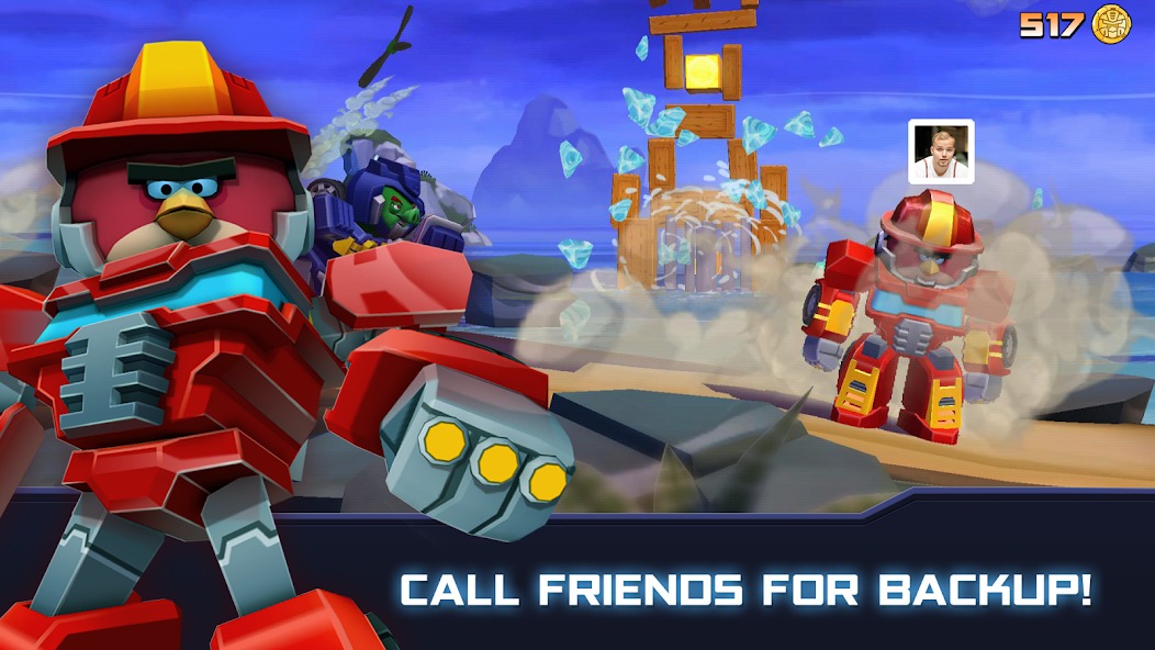 Angry Birds Transformers(Unlimited Money)