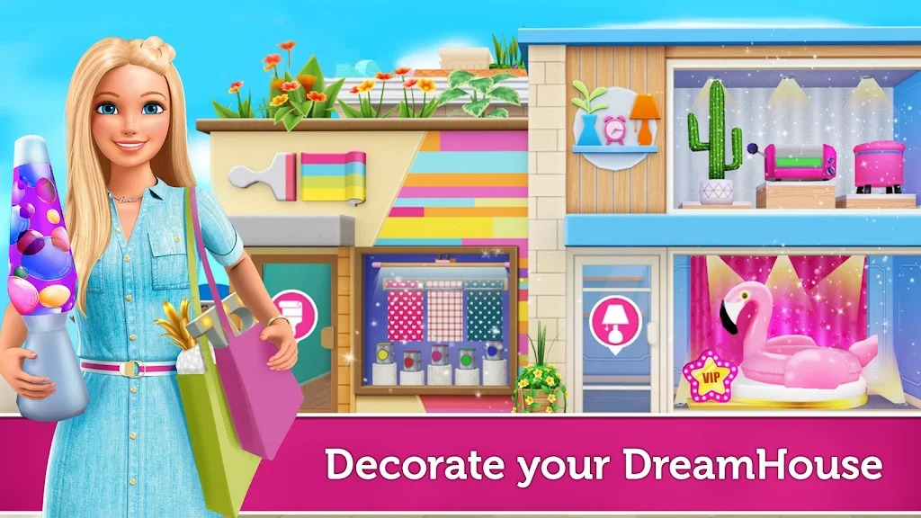 Barbie Dreamhouse Adventures(Unlock items)
